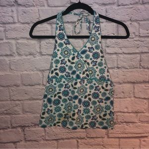 Floral Halter Top